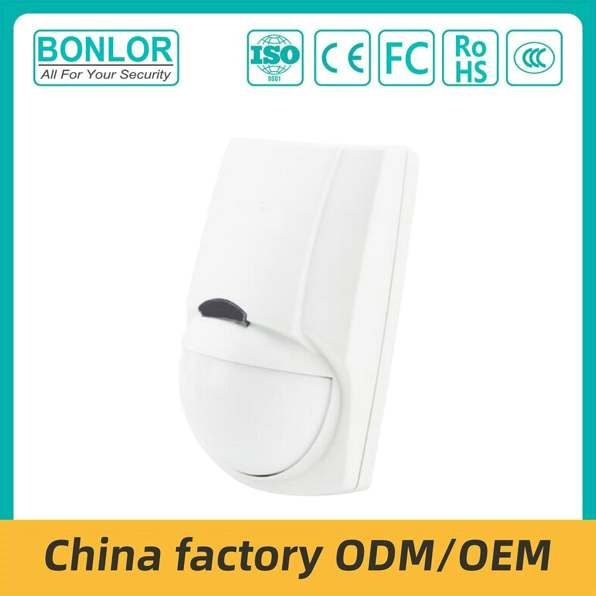 LC-100  Wired Dual PIR Motion Pet Sensor Infrared Probe Burglar 