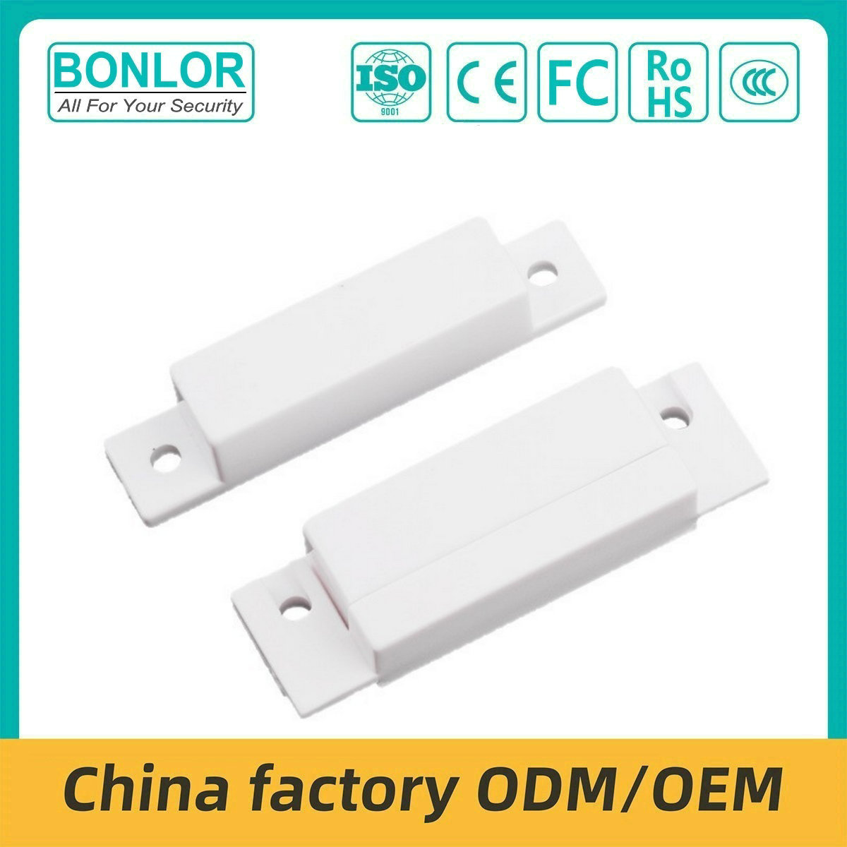 BR-31 Security Alarm Door Magnetic Contact Magnet Door Sensor Color Optional