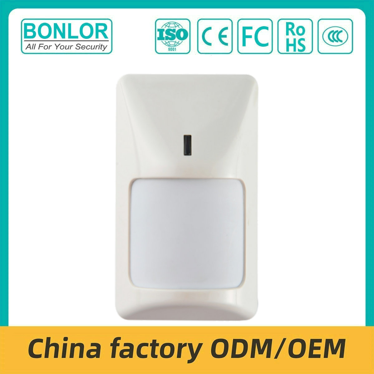 RK210PT Wired Pet-immunity PIR Motion Detector 12V Animal PIR Alarm Detectors Al