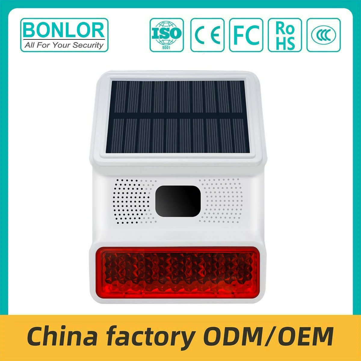 SF-103T Wireless Solar-powered Audible a