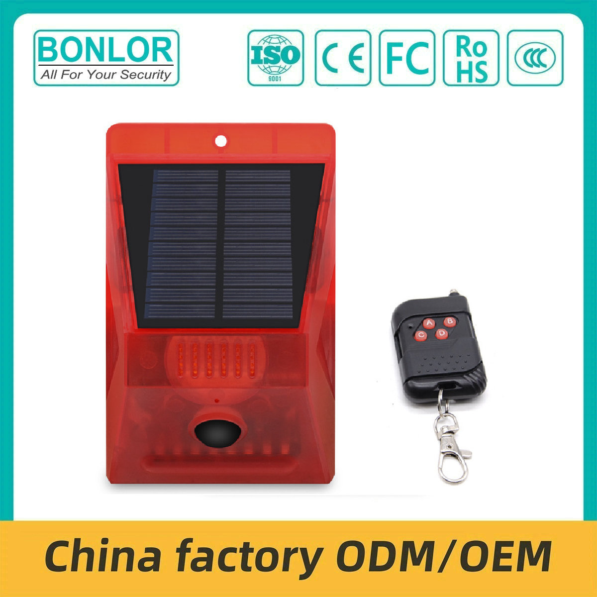 SF-911N  Solar Motion Sensor Alarm Light