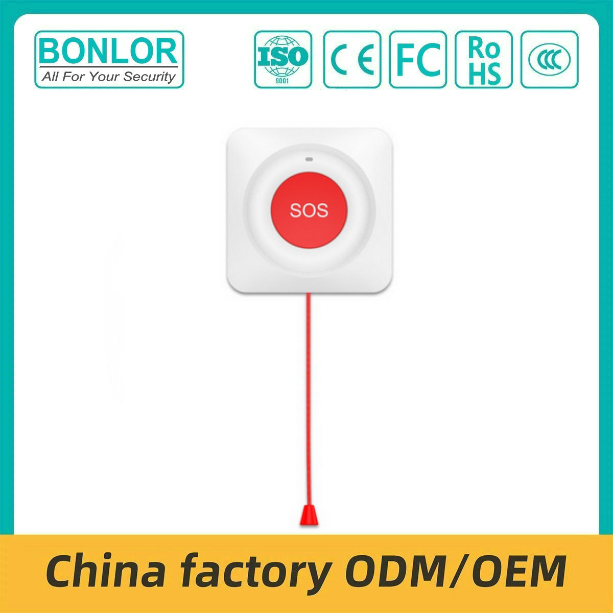 SF-S8W WiFi Emergency SOS Distress Butto
