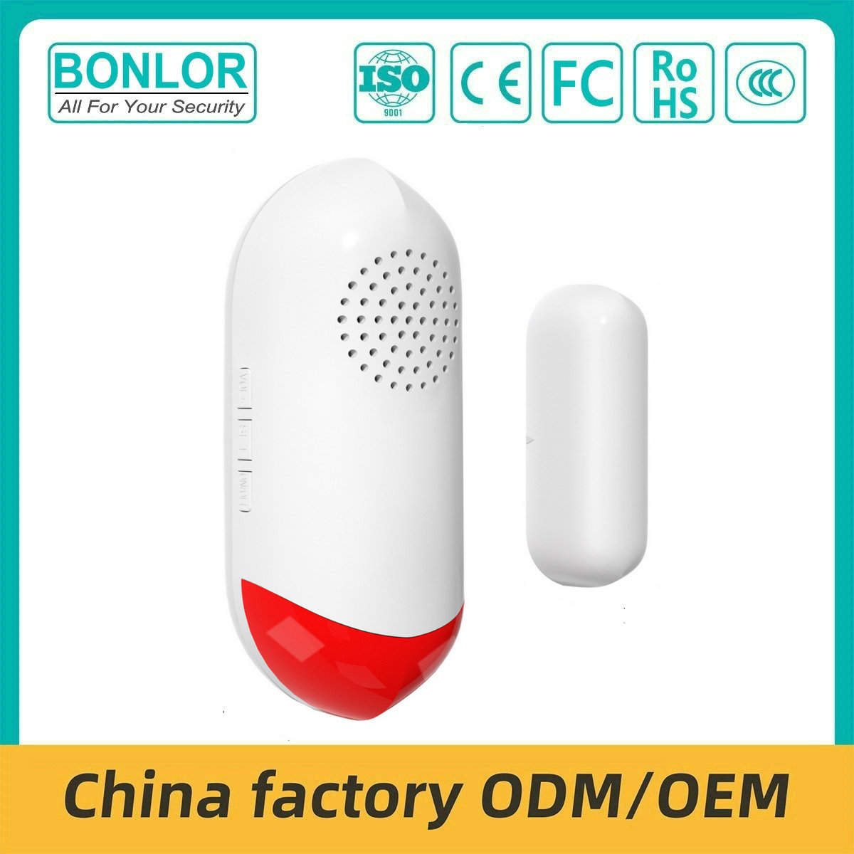 SF-D02W  Tuya WiFi Smart Door Alarm Free