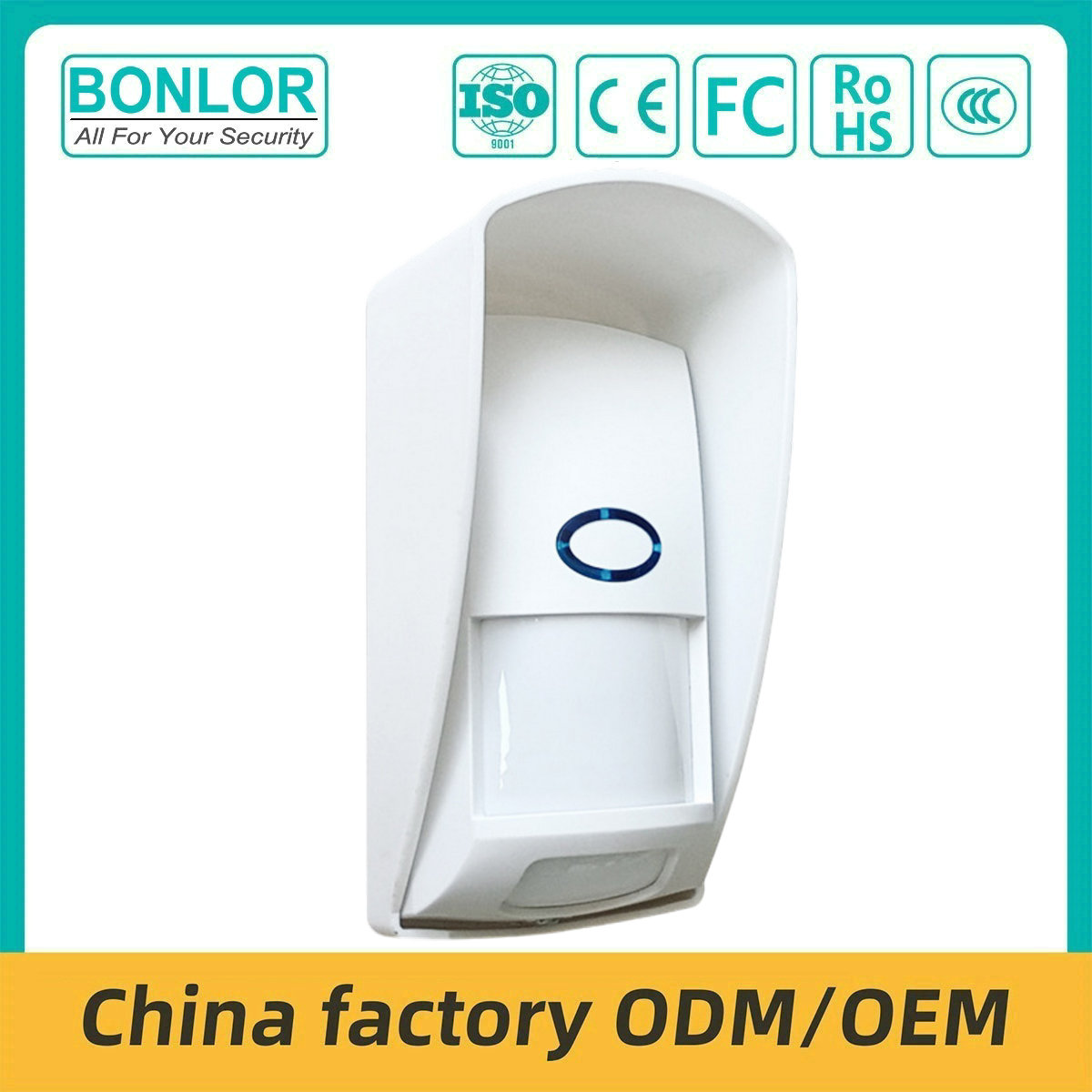 SF-C70  Outdoor Waterproof Wireless 433mhz Anti-pet Infrared Movement Motion 