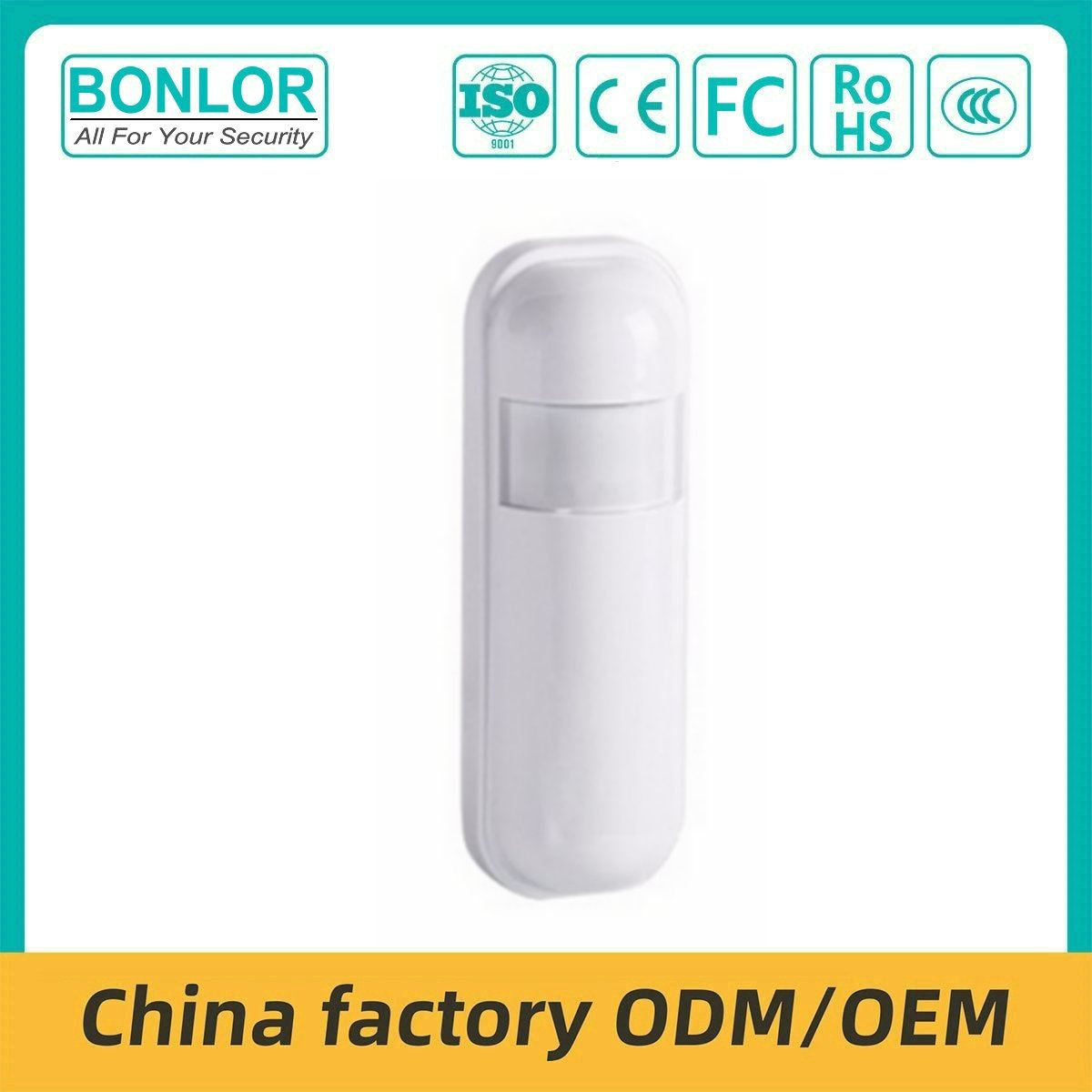 SF-92R Wireless PIR Motion Sensor Detect