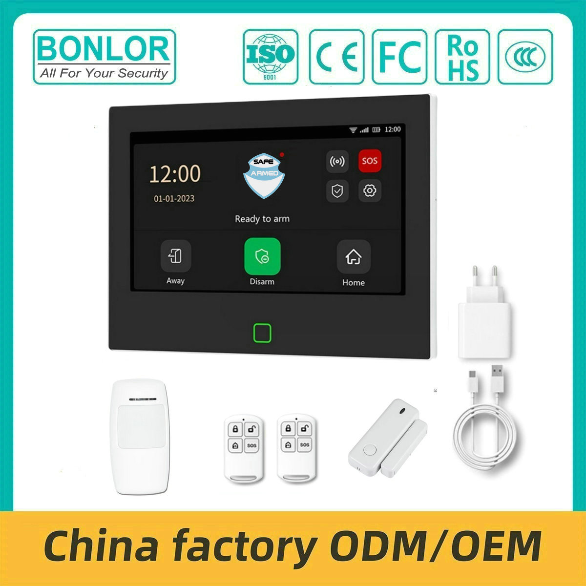 SF-G26 4G WIFI Alarm Demonstration Video