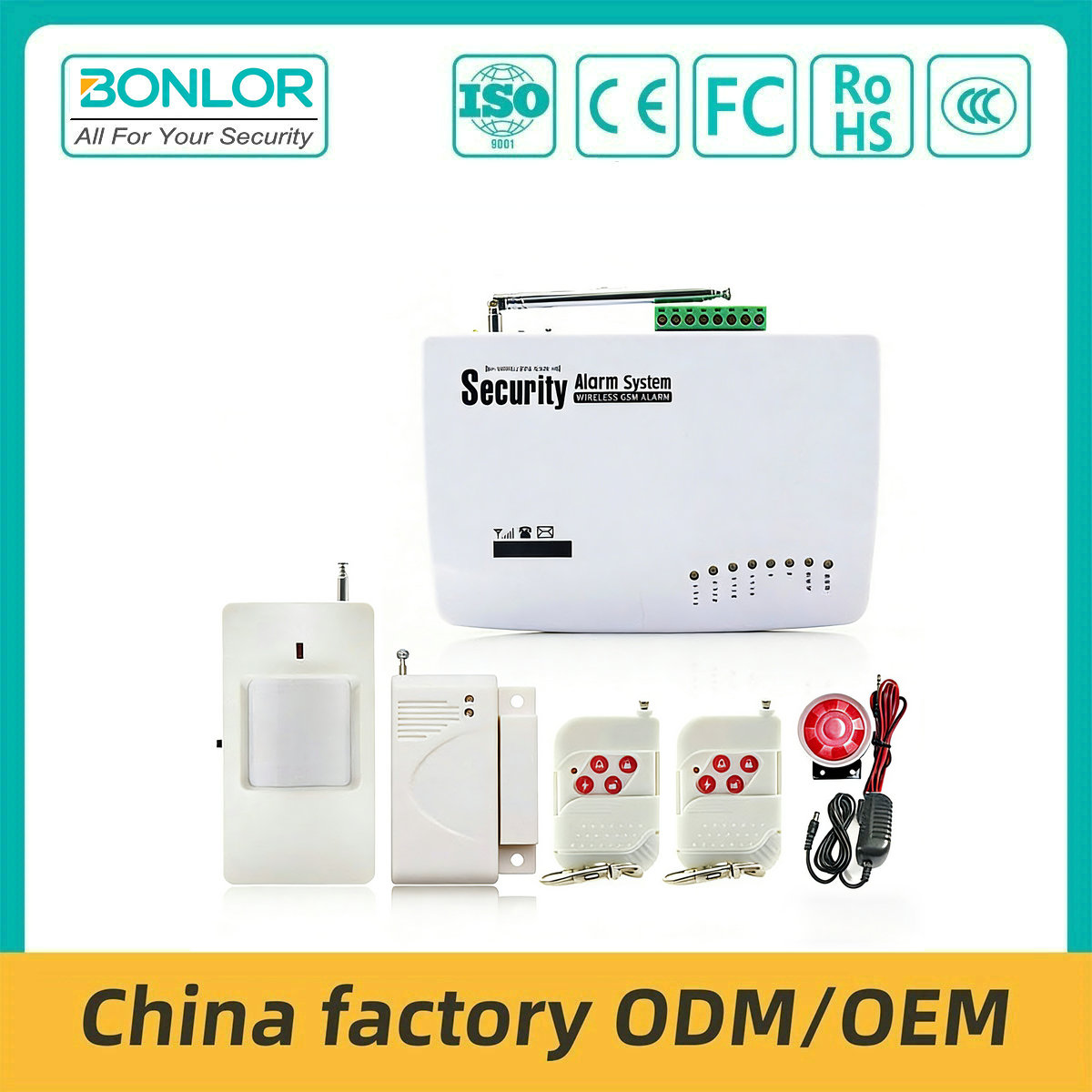 SF-604G  Smart Home Security Fire Alarm 