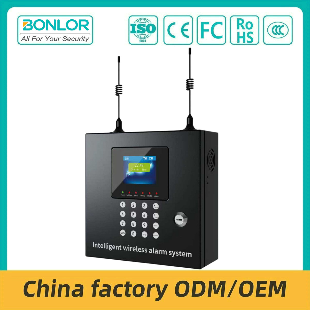 SF-119  4G Commercial Wireless Smoke Ala