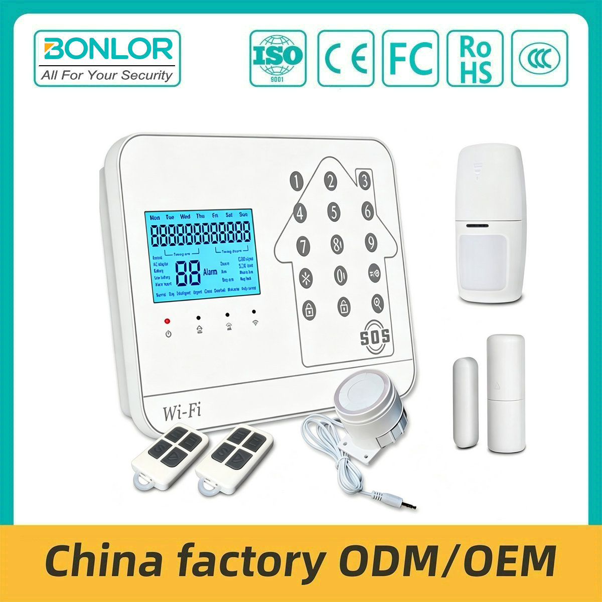 SF-G16 New Design Wireless WiFi Home Sec