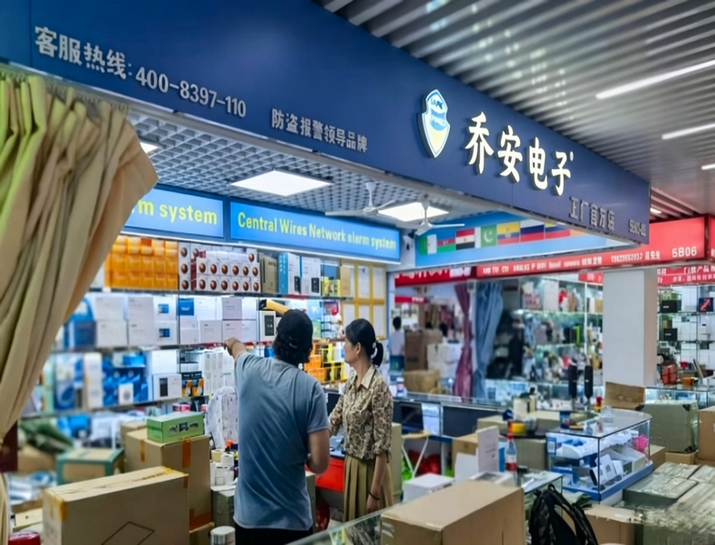 Middle Eastern customers are negotiating in factory stores