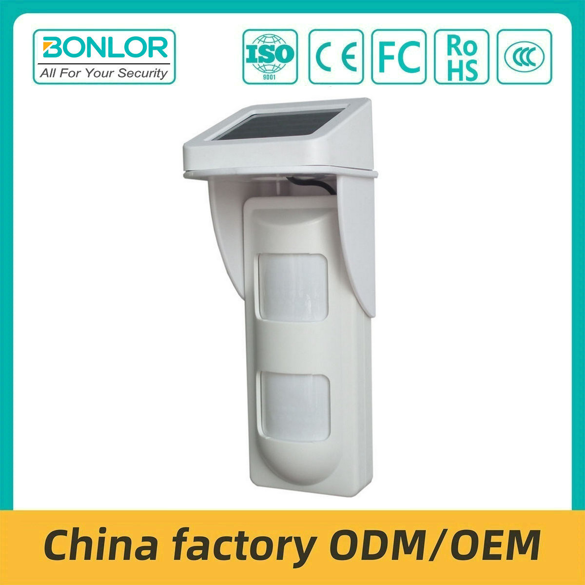 SF-40W Outdoor Solar Smart Dual Infrared
